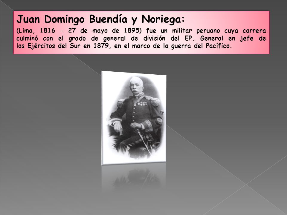 Juan Domingo Buendía y Noriega: