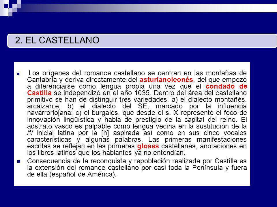 2. EL CASTELLANO
