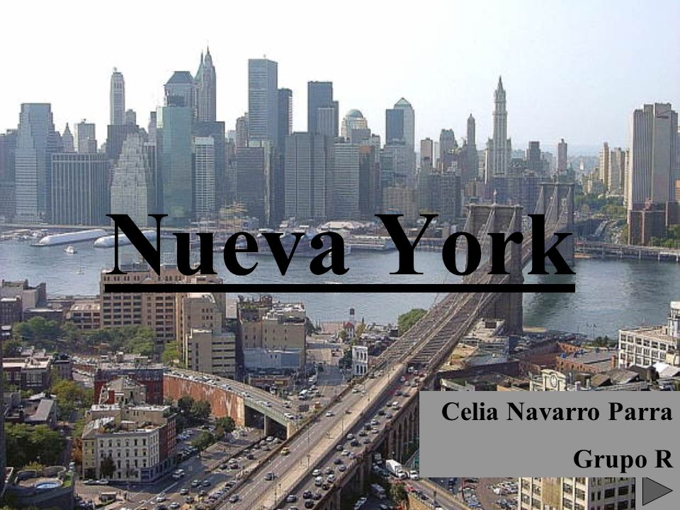 Nueva York Celia Navarro Parra Grupo R