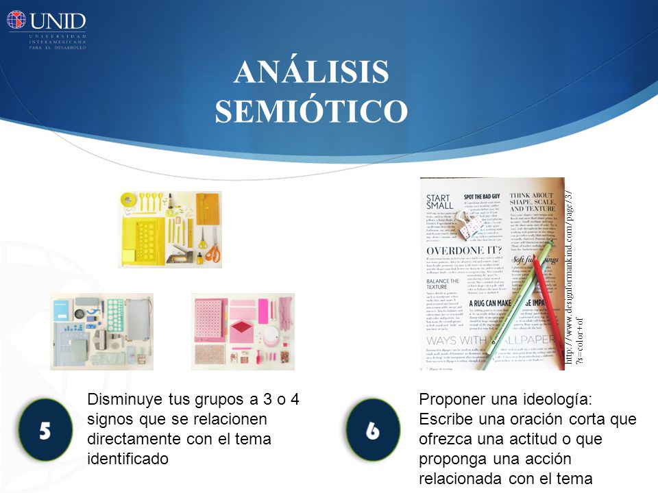 ANÁLISIS SEMIÓTICO   s=color+of.