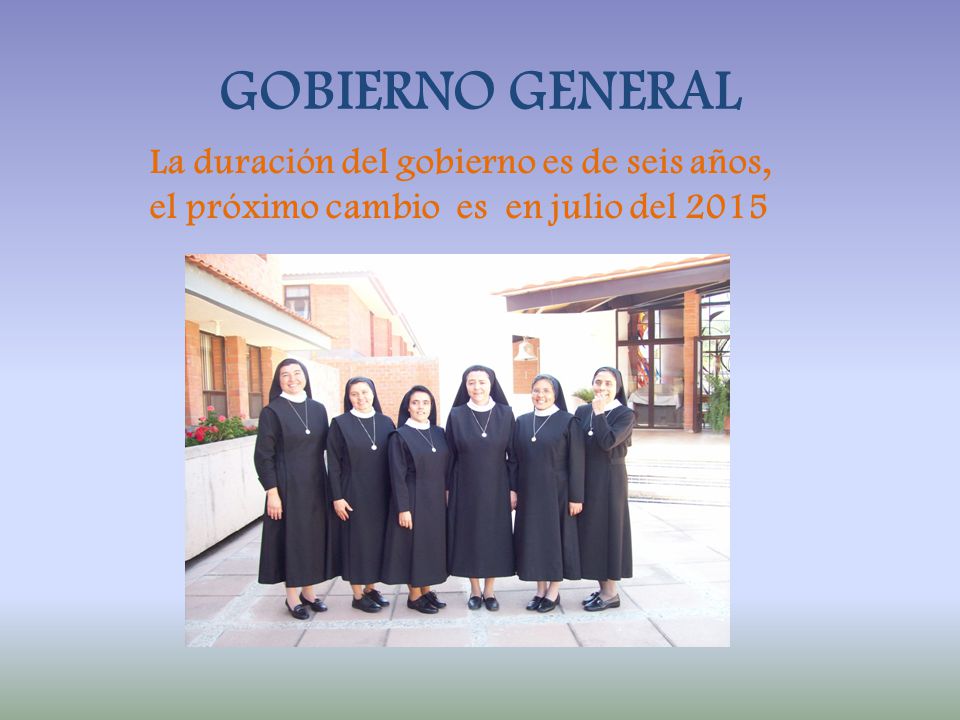 GOBIERNO GENERAL La duración del gobierno es de seis años, el próximo cambio es en julio del 2015