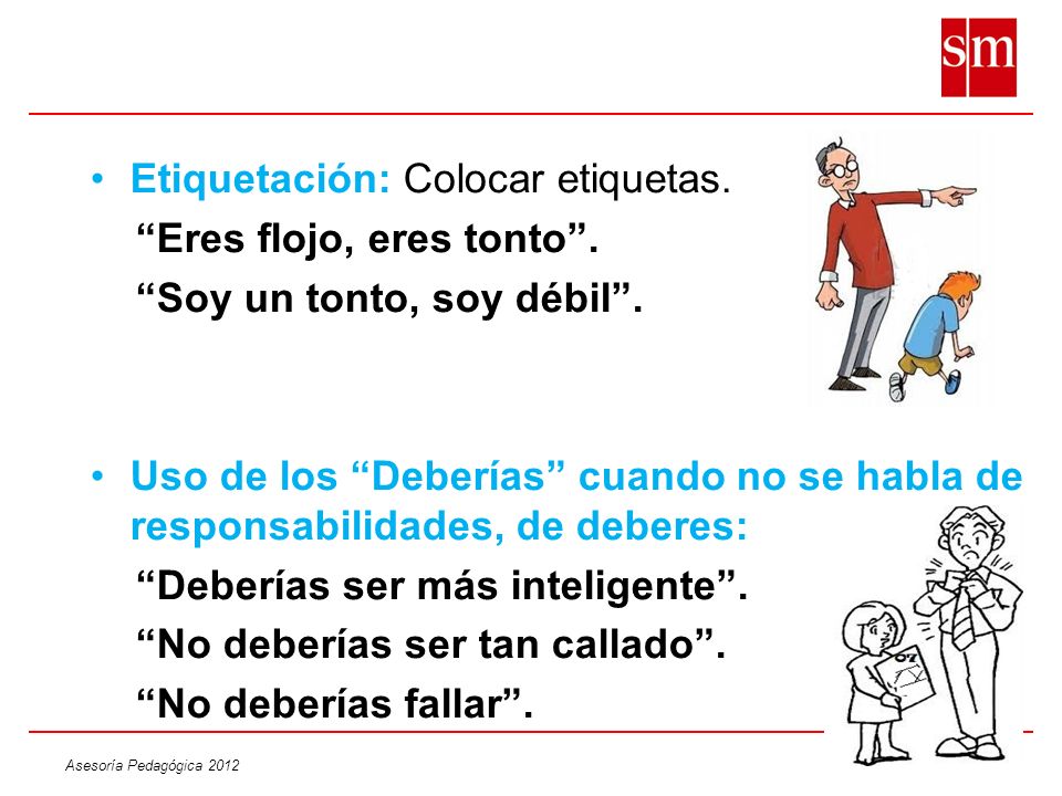 Etiquetación: Colocar etiquetas.