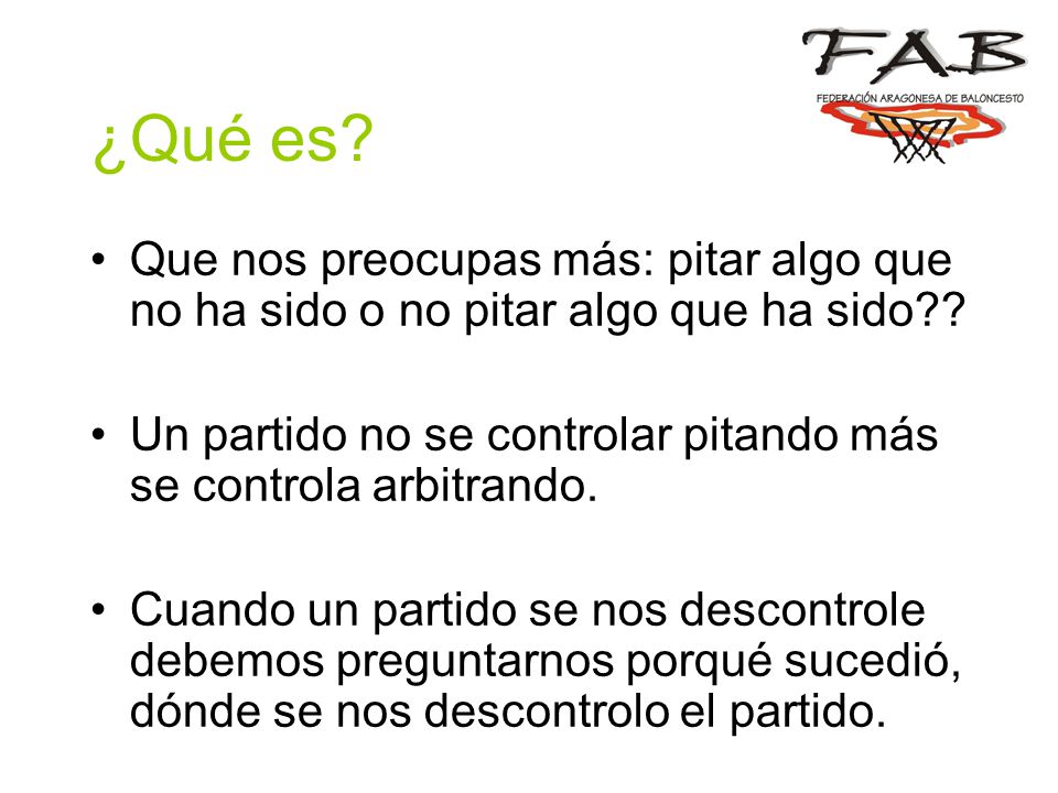¿Qué es Que nos preocupas más: pitar algo que no ha sido o no pitar algo que ha sido