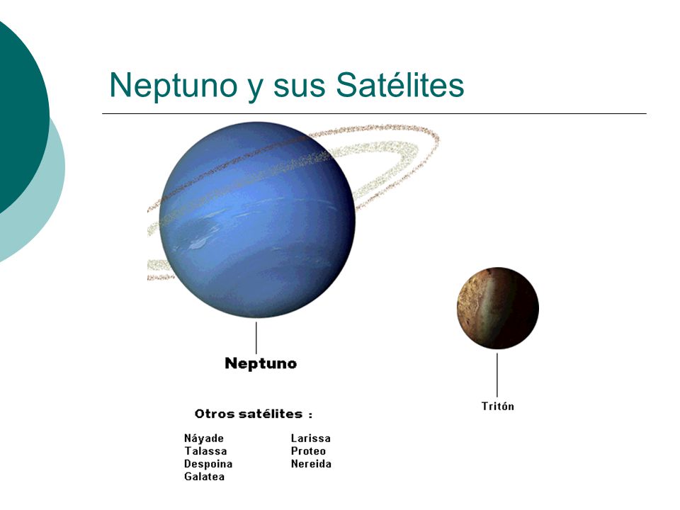 Neptuno y sus Satélites