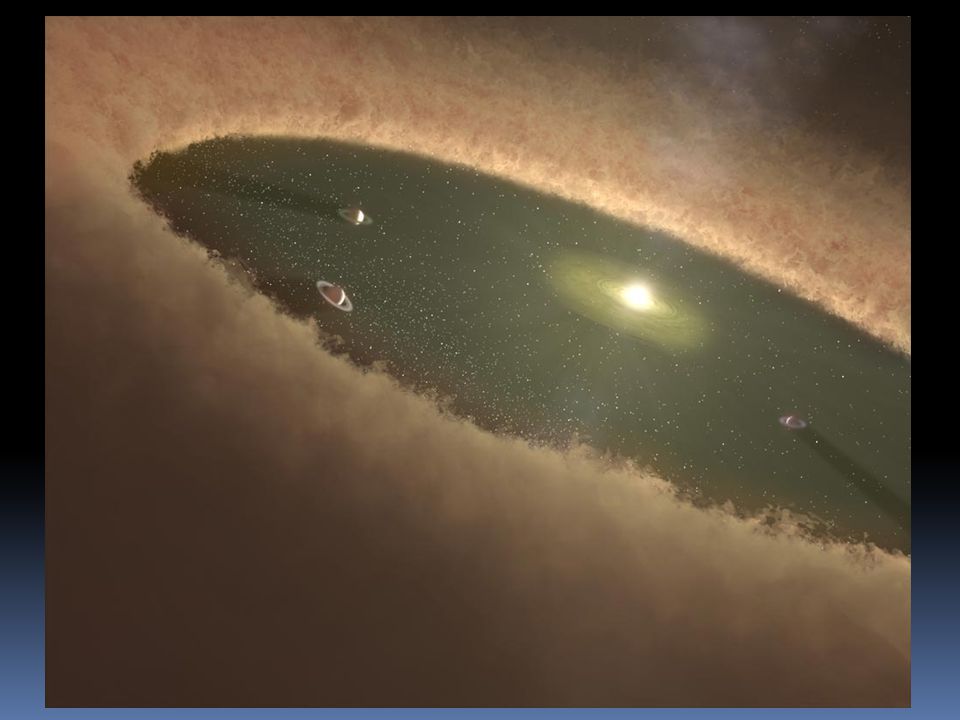 El viento solar esparció el polvo y el gas del disco protoplanetario impidiendo que los planetas crecieran más.
