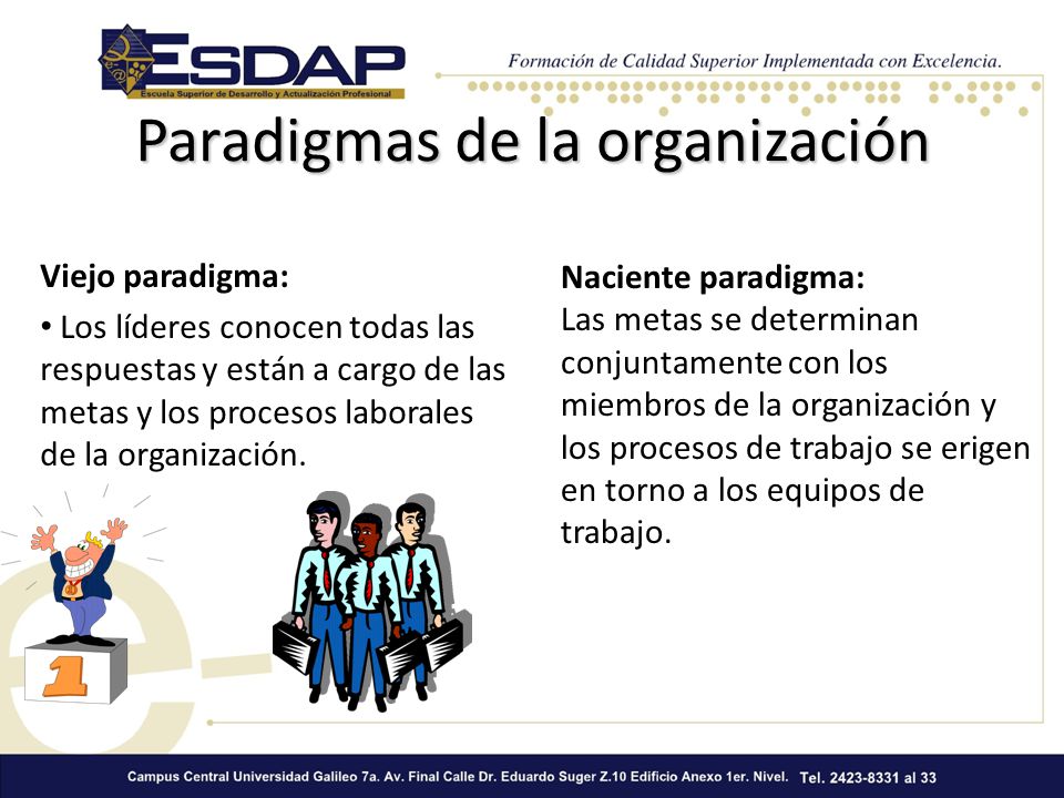 Paradigmas de la organización