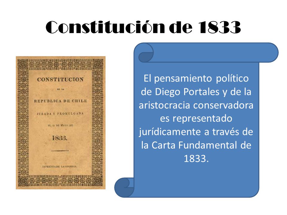 Constitución de 1833