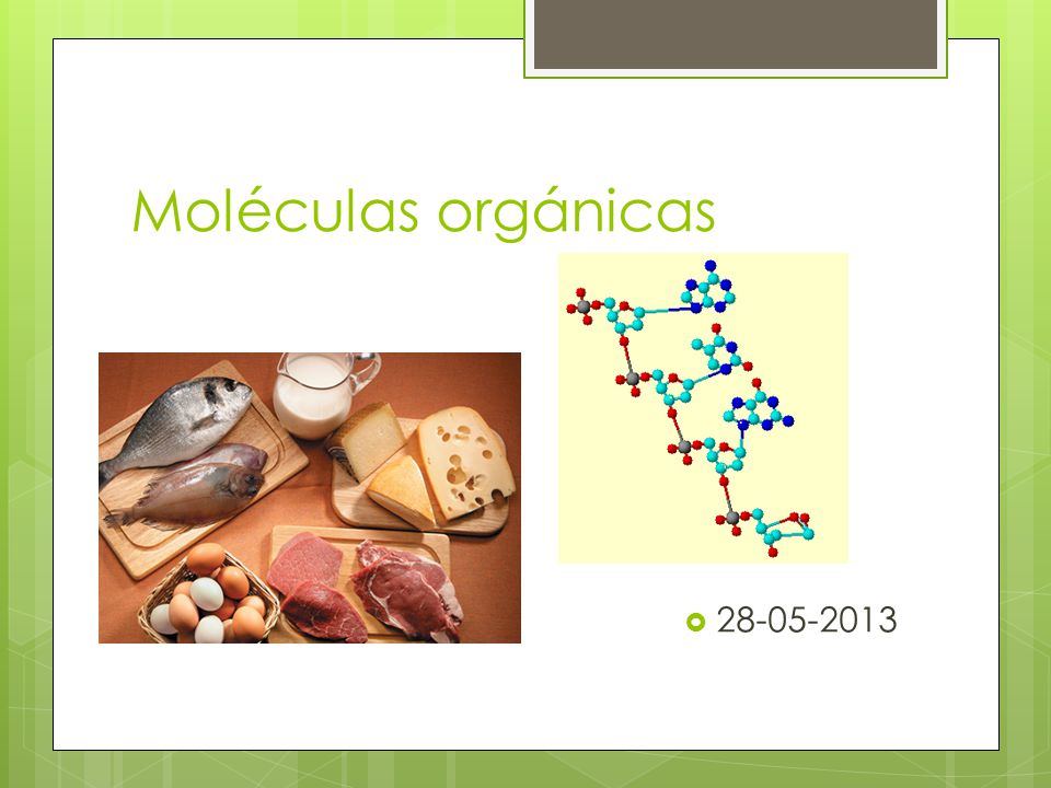 Moléculas orgánicas