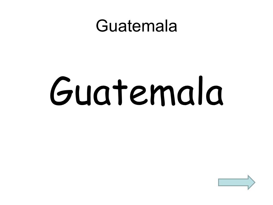 Guatemala Guatemala