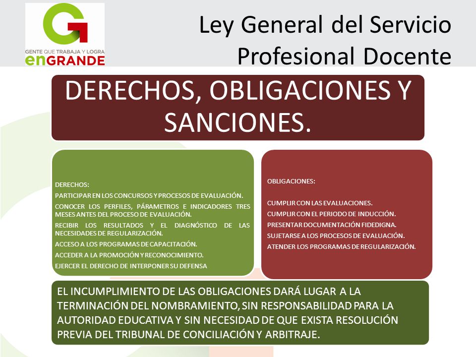 Ley General del Servicio Profesional Docente