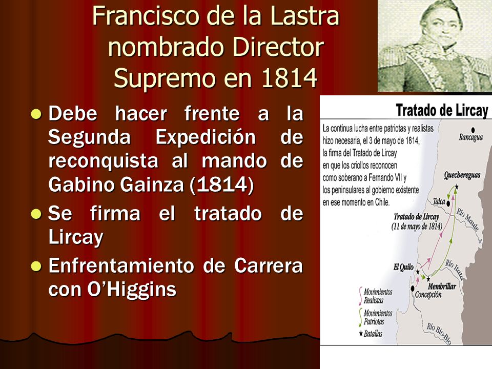 Francisco de la Lastra nombrado Director Supremo en 1814