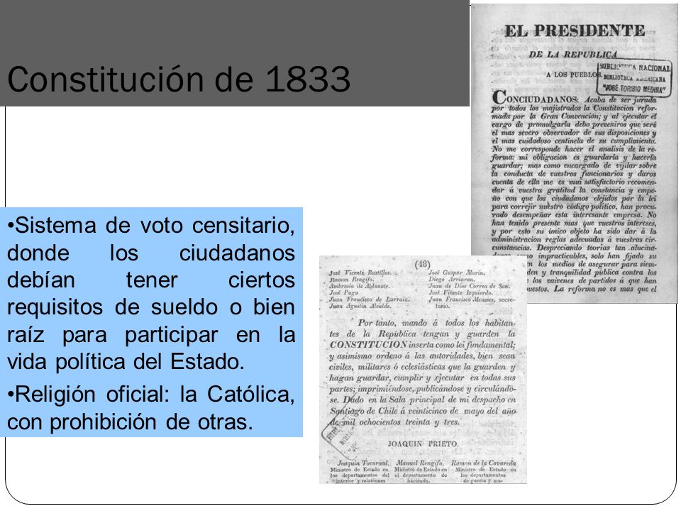 Constitución de 1833