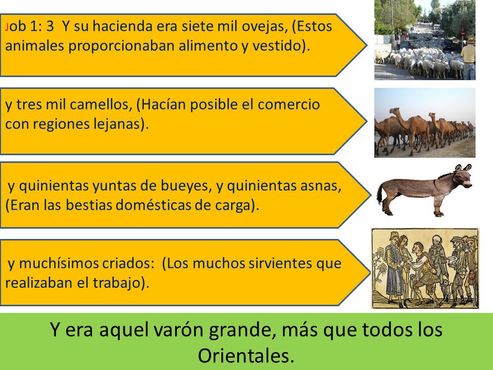 Y era aquel varón grande, más que todos los Orientales.