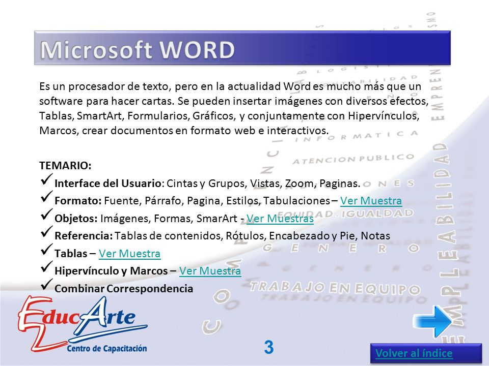 Microsoft WORD