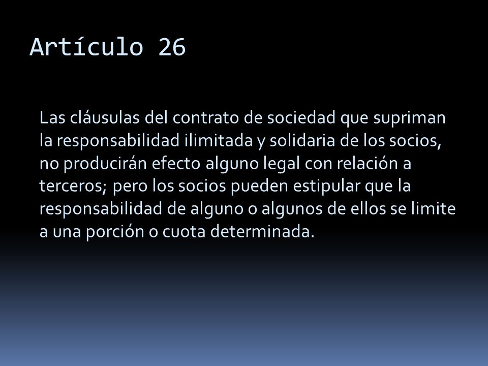 Artículo 26