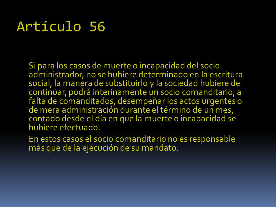 Artículo 56