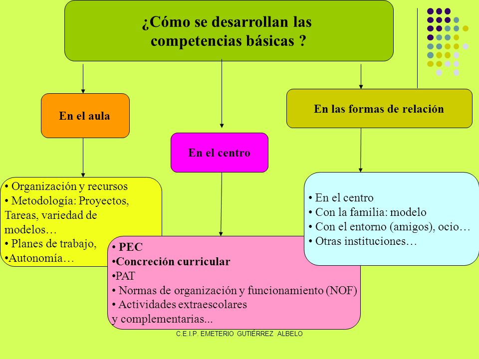 ¿Cómo se desarrollan las En las formas de relación