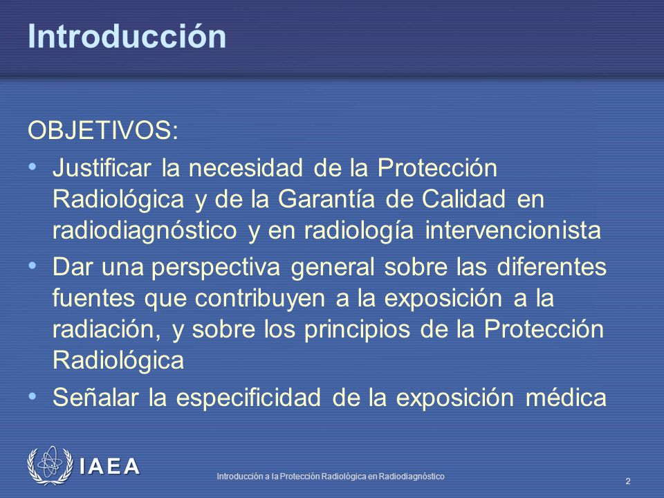 Introducción OBJETIVOS: