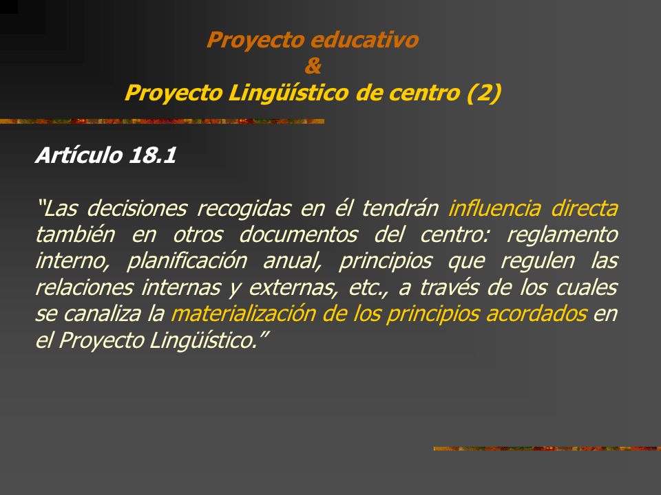 Proyecto Lingüístico de centro (2)