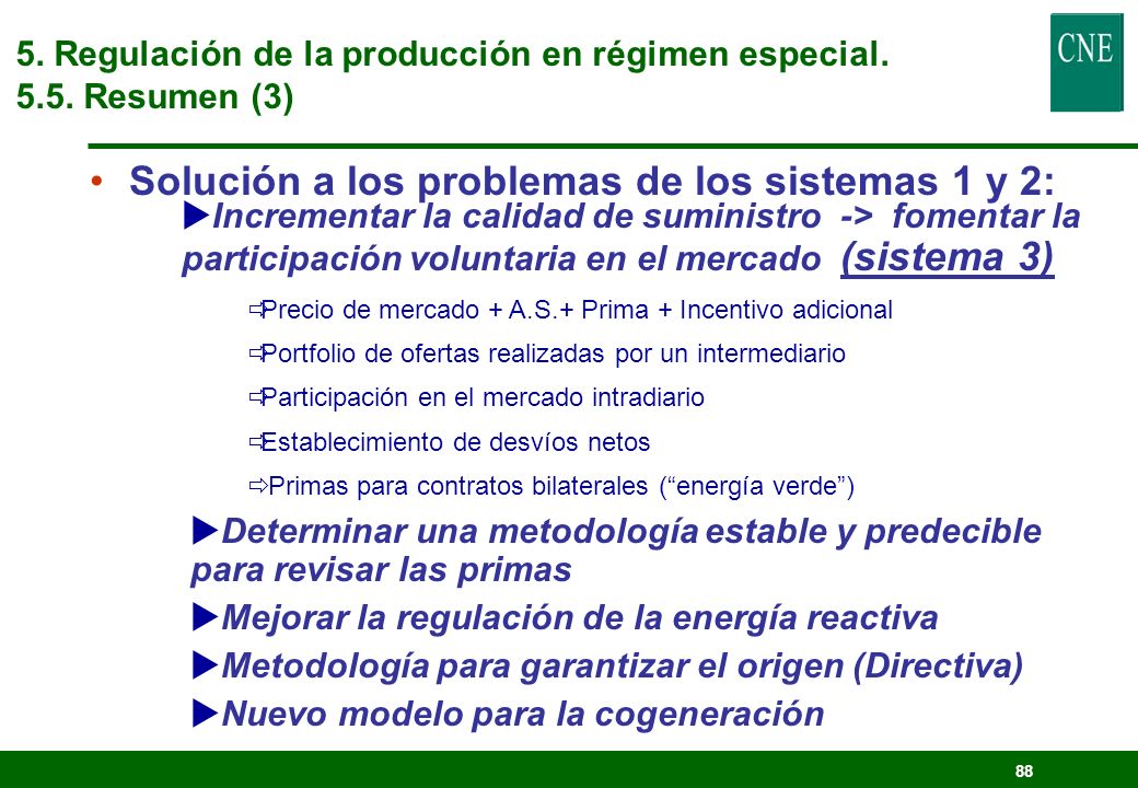 Solución a los problemas de los sistemas 1 y 2: