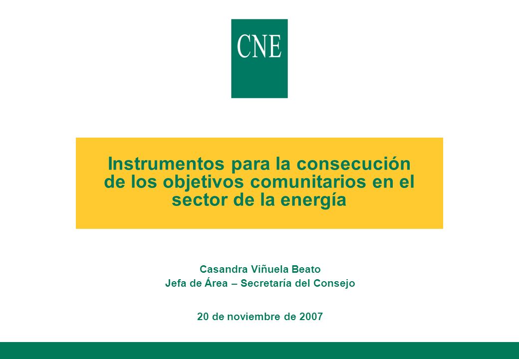 Casandra Viñuela Beato Jefa de Área – Secretaría del Consejo