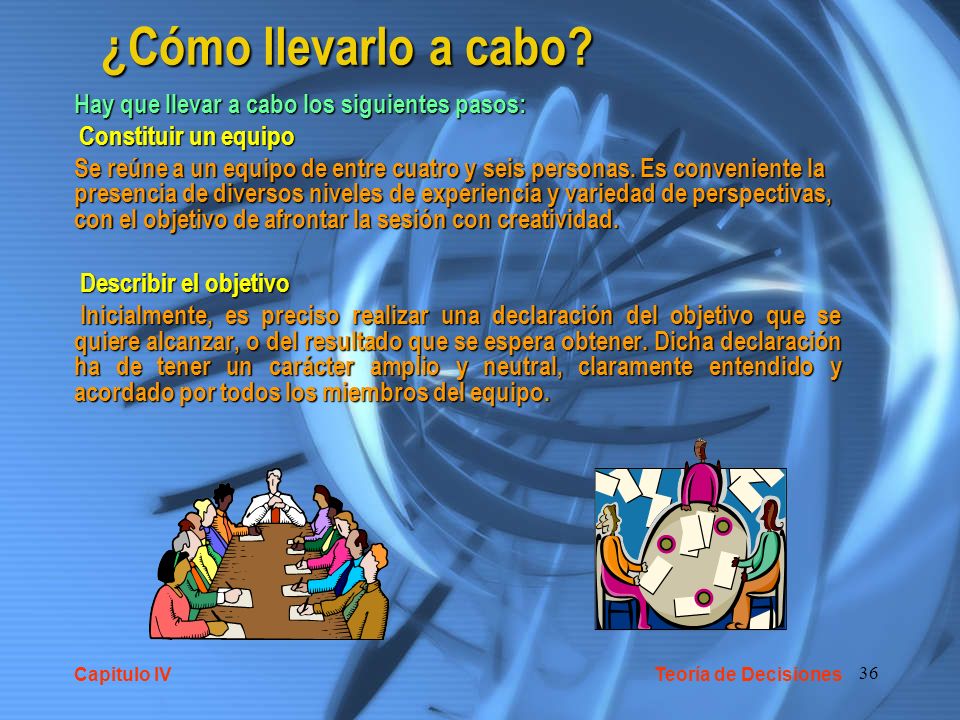 ¿Cómo llevarlo a cabo Hay que llevar a cabo los siguientes pasos: