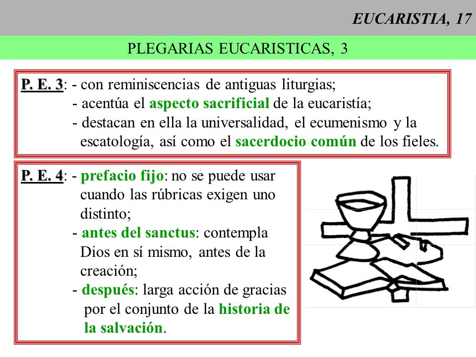 PLEGARIAS EUCARISTICAS, 3