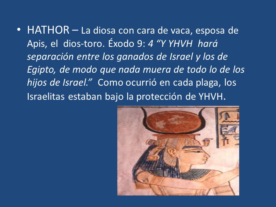 HATHOR – La diosa con cara de vaca, esposa de Apis, el dios-toro