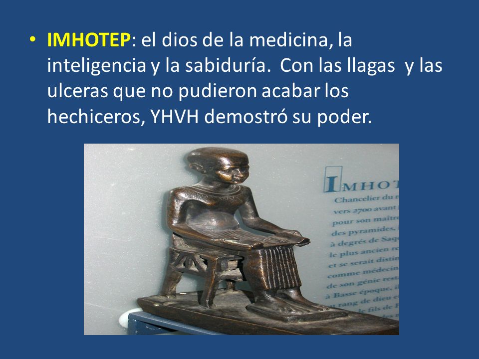 IMHOTEP: el dios de la medicina, la inteligencia y la sabiduría