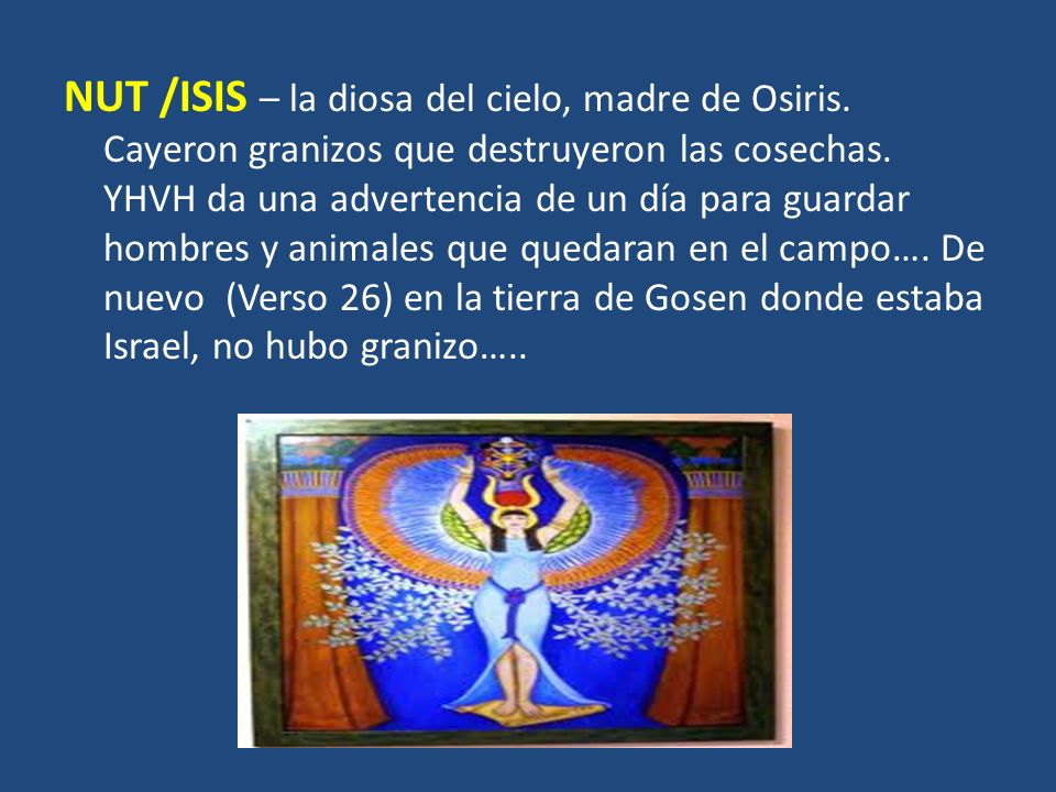 NUT /ISIS – la diosa del cielo, madre de Osiris