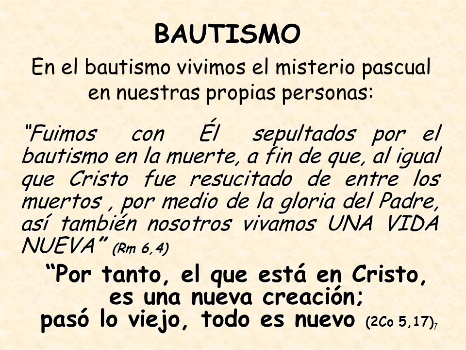 Por tanto, el que está en Cristo, es una nueva creación;