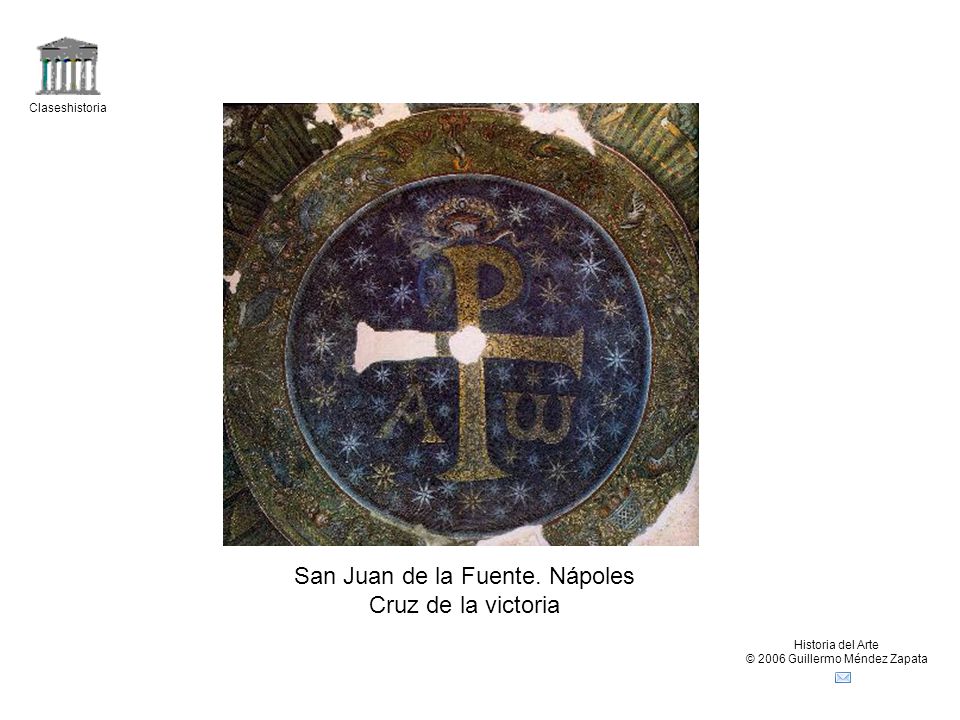 San Juan de la Fuente. Nápoles Cruz de la victoria