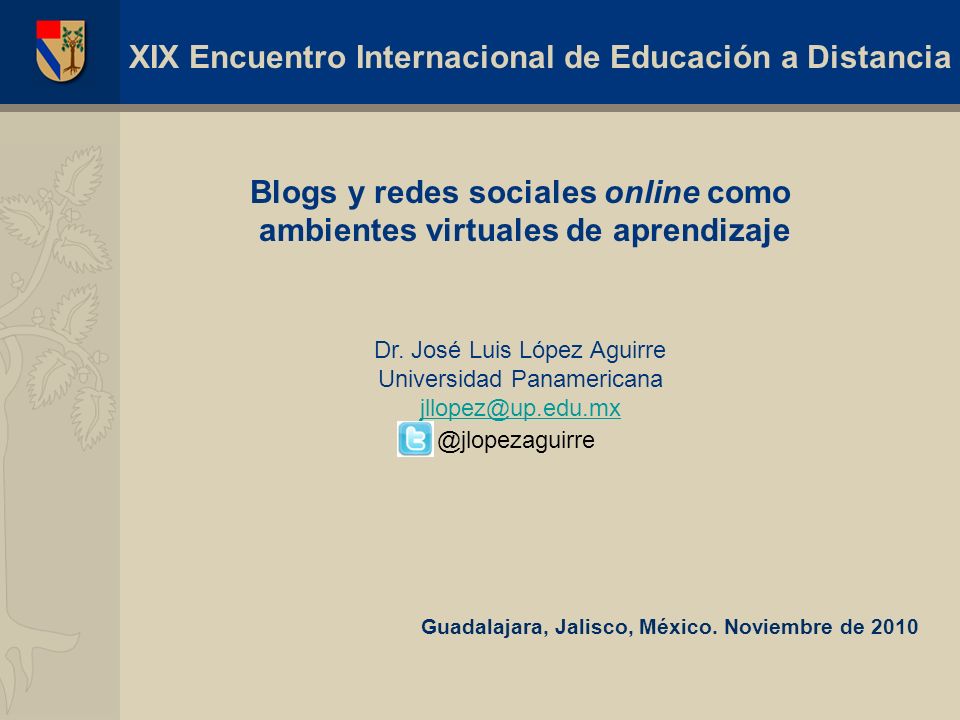 Blogs y redes sociales online como ambientes virtuales de aprendizaje