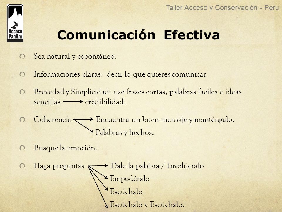 Comunicación Efectiva