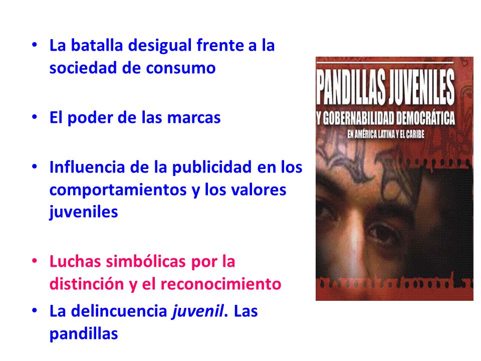 La batalla desigual frente a la sociedad de consumo