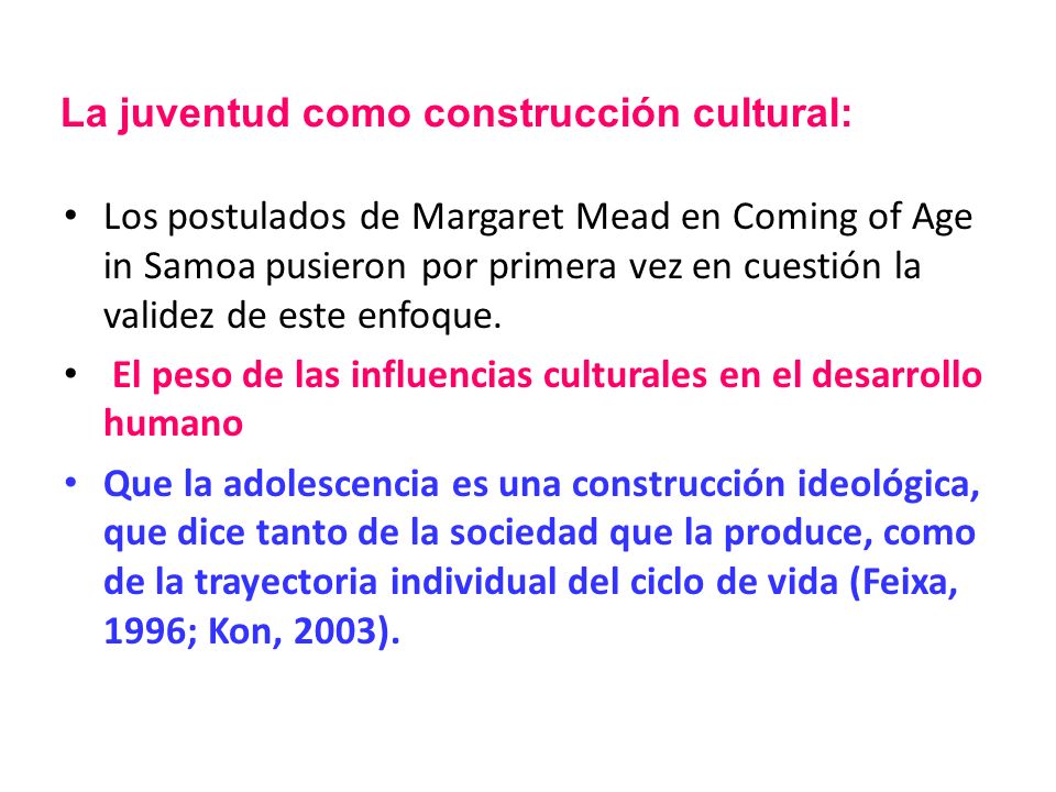El peso de las influencias culturales en el desarrollo humano