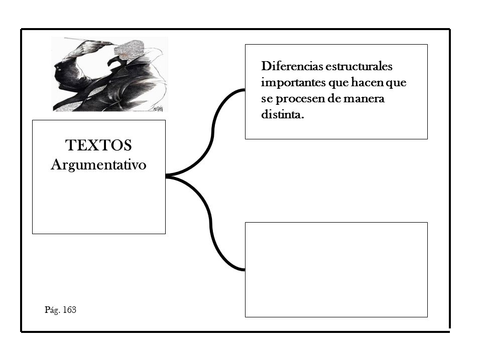 Diferencias estructurales importantes que hacen que se procesen de manera distinta.