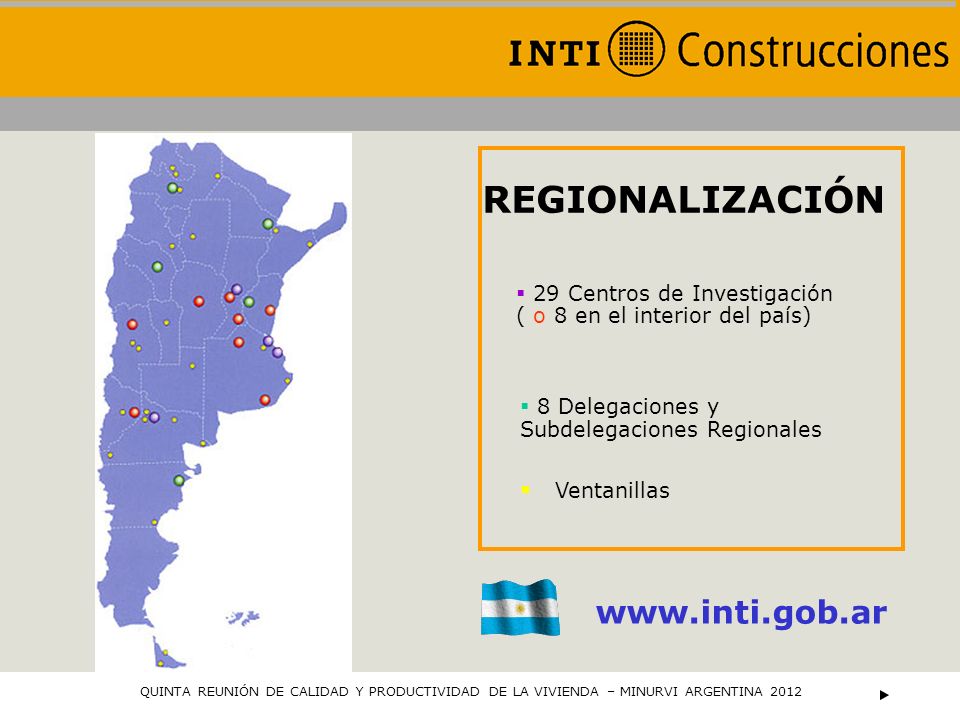 29 Centros de Investigación ( o 8 en el interior del país)