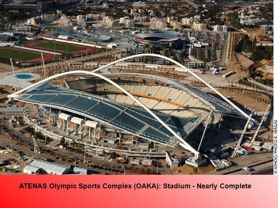 ATENAS Olympic Sports Complex (OAKA): Stadium - Nearly Complete