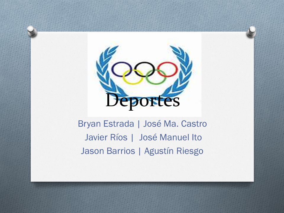 Deportes Bryan Estrada | José Ma. Castro Javier Ríos | José Manuel Ito
