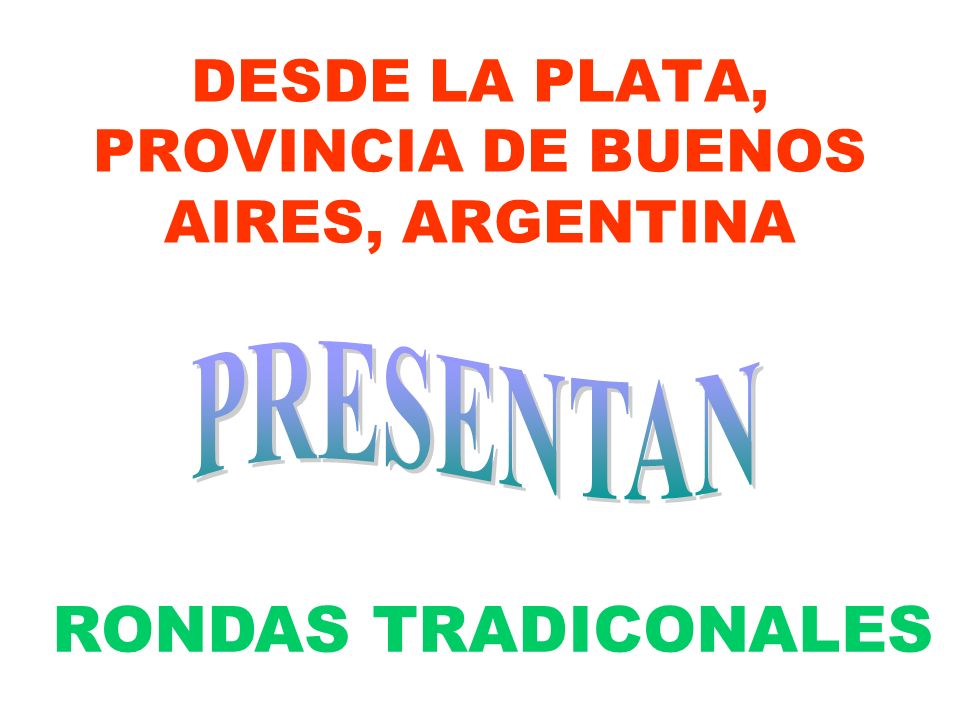 DESDE LA PLATA, PROVINCIA DE BUENOS AIRES, ARGENTINA