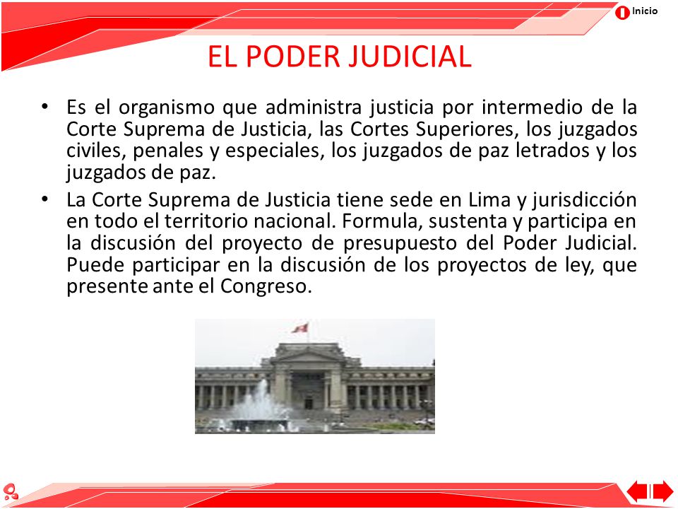 EL PODER JUDICIAL