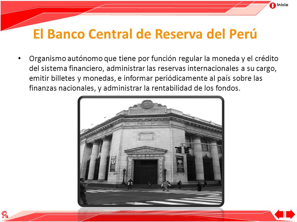 El Banco Central de Reserva del Perú