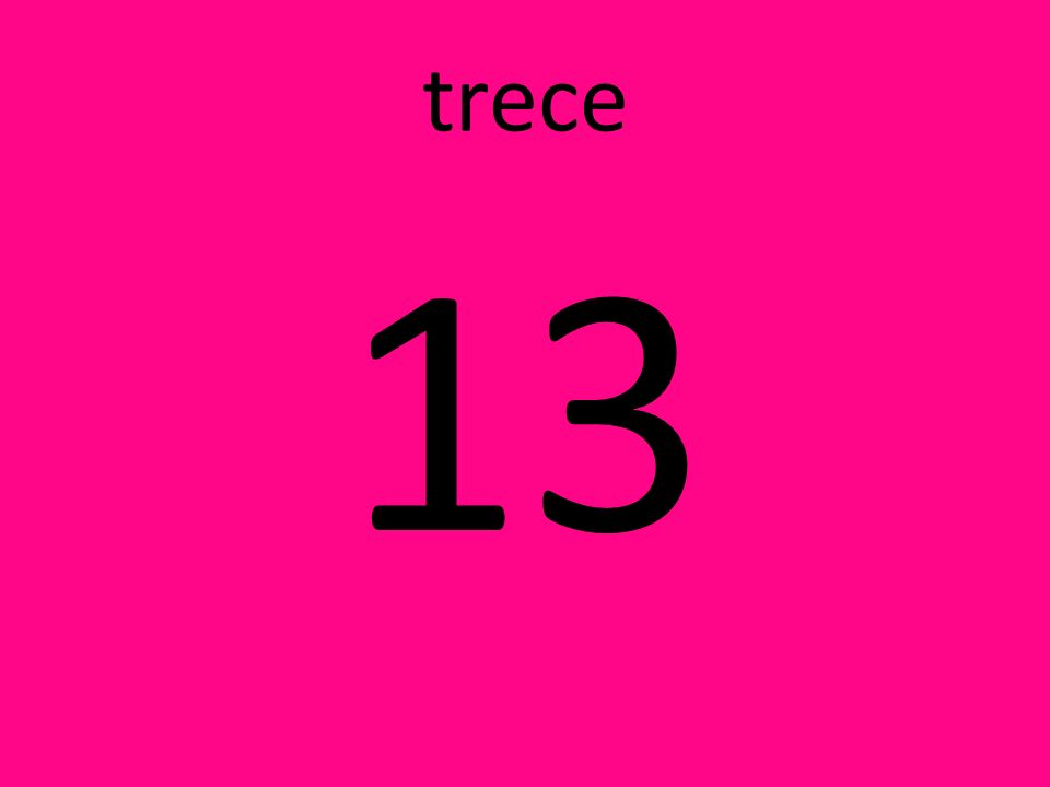 trece 13