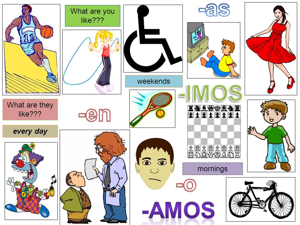 -as -IMOS -en -o -AMOS What are you like weekends