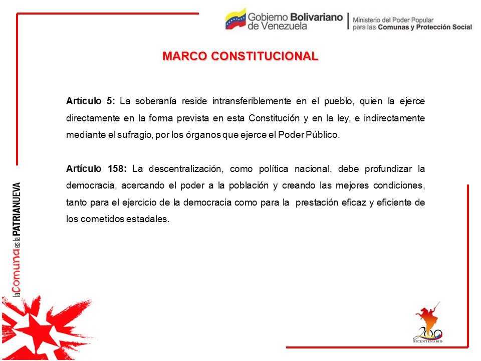 MARCO CONSTITUCIONAL