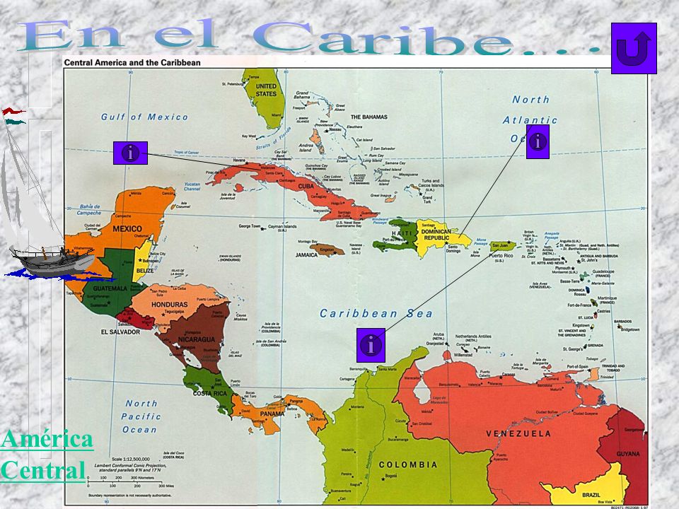 En el Caribe… América Central