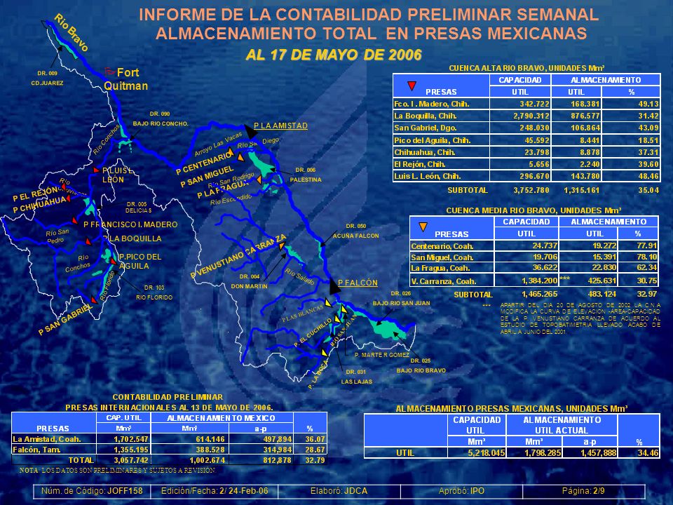 Cuenca cerrada Río Bravo Río Pecos Río Devils Río Conchos Río Salado