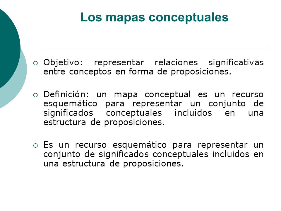 Los mapas conceptuales