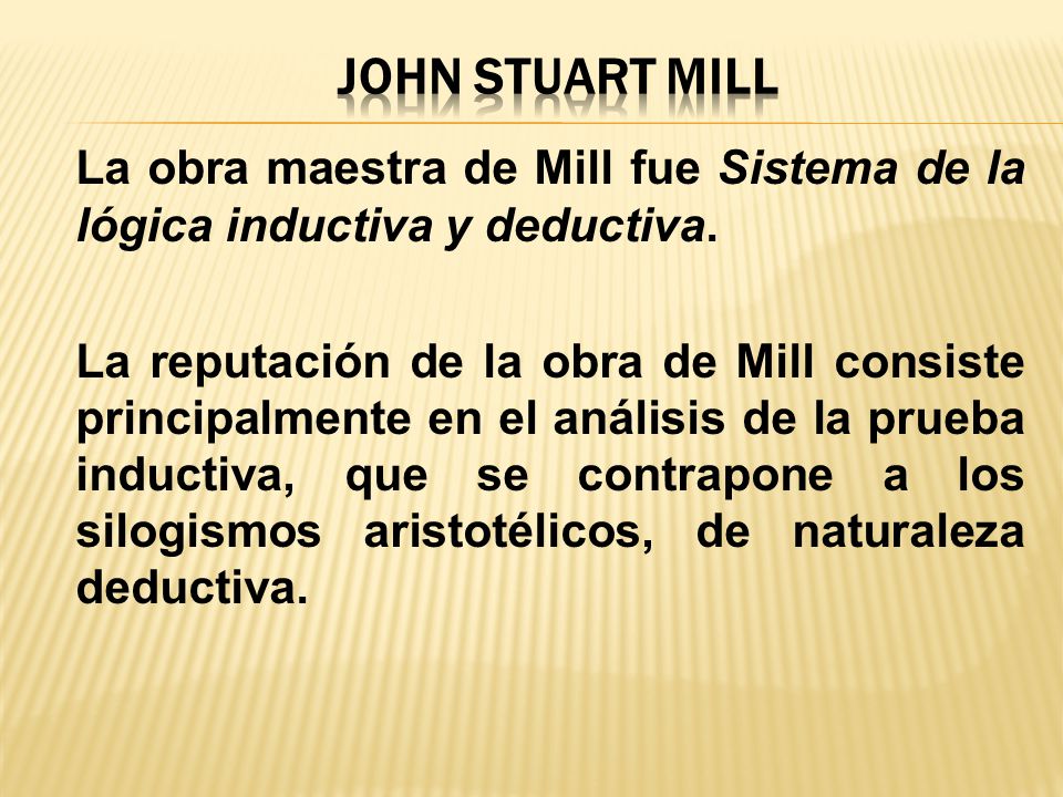 John Stuart MilL